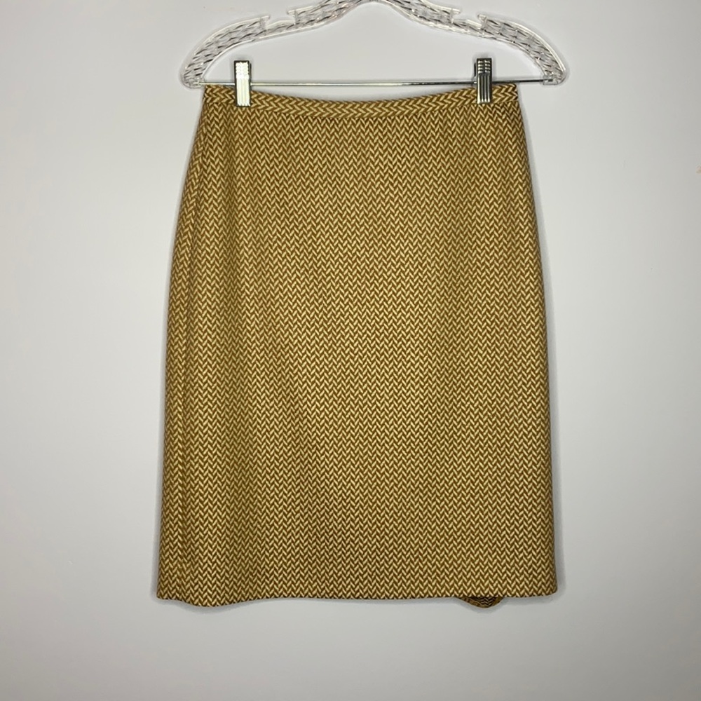 Ann Taylor Chevron Skirt